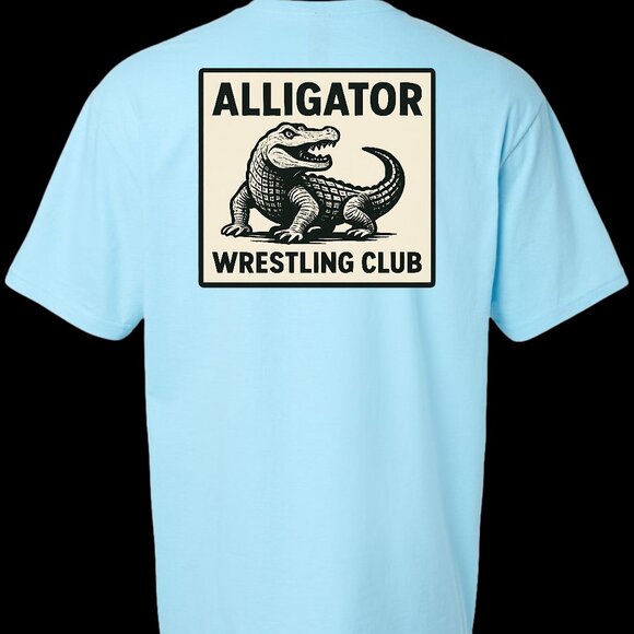 Alligator Wrestling Club Short Sleeve T-Shirt - Picture 1 of 12